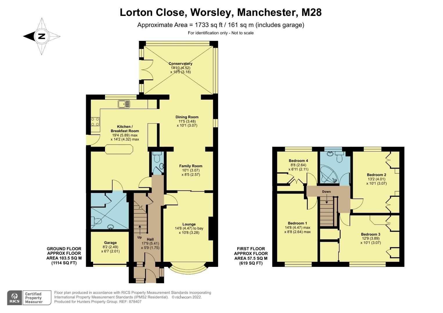 4 bed detached house for sale in Lorton Close, Boothstown, Worsley