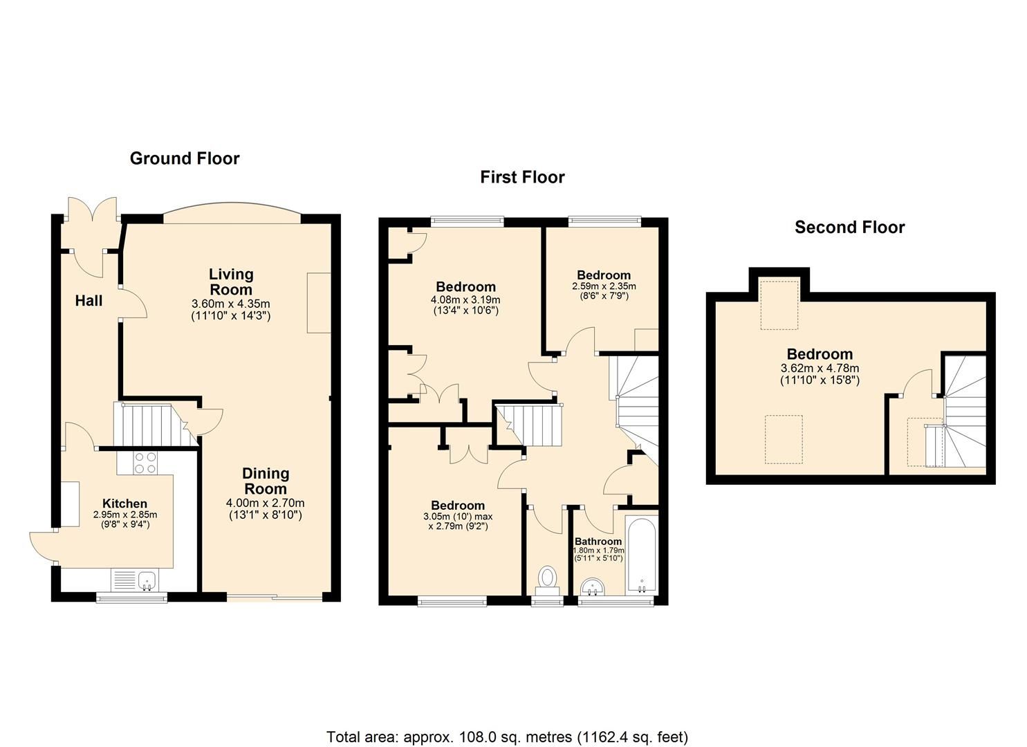 4 bed semidetached house for sale in Charles Drive, Cuxton, Rochester