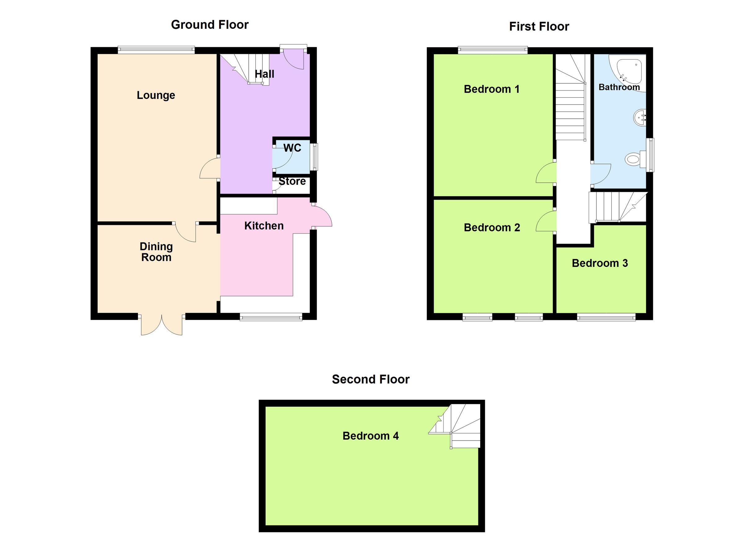 4 bed detached house for sale in St James Gardens, Leyland PR26 Zoopla