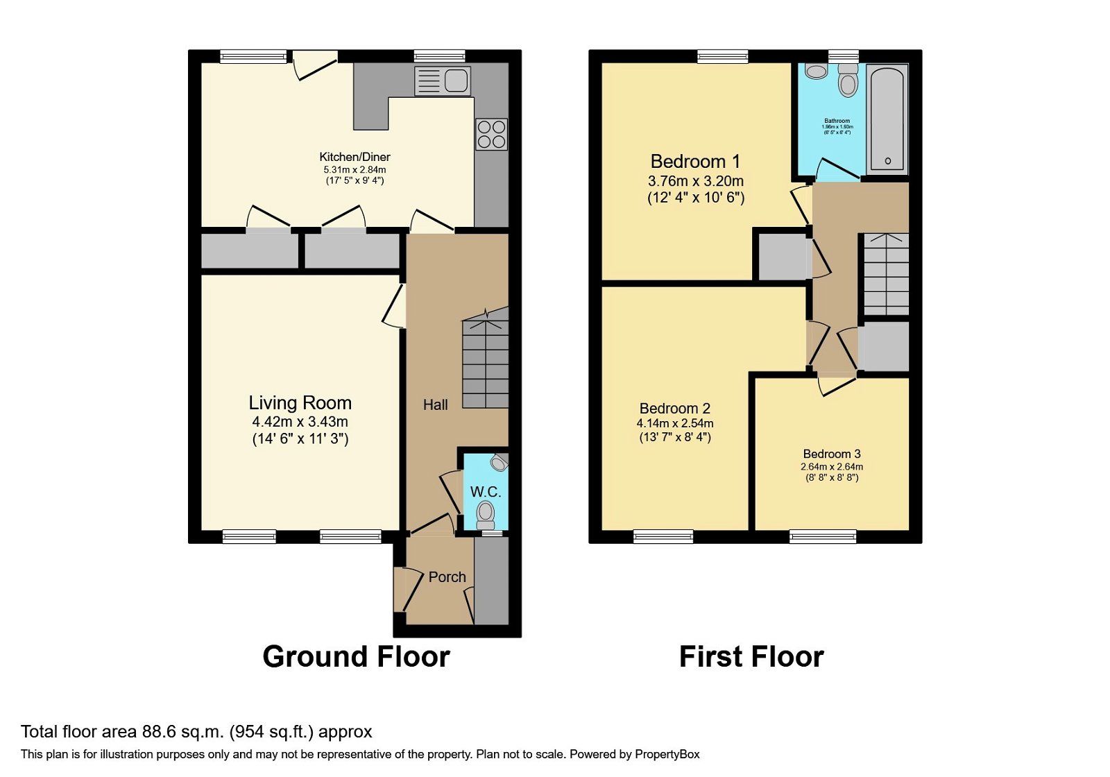 3 bed terraced house for sale in Epping Close, Frankley, Birmingham B45