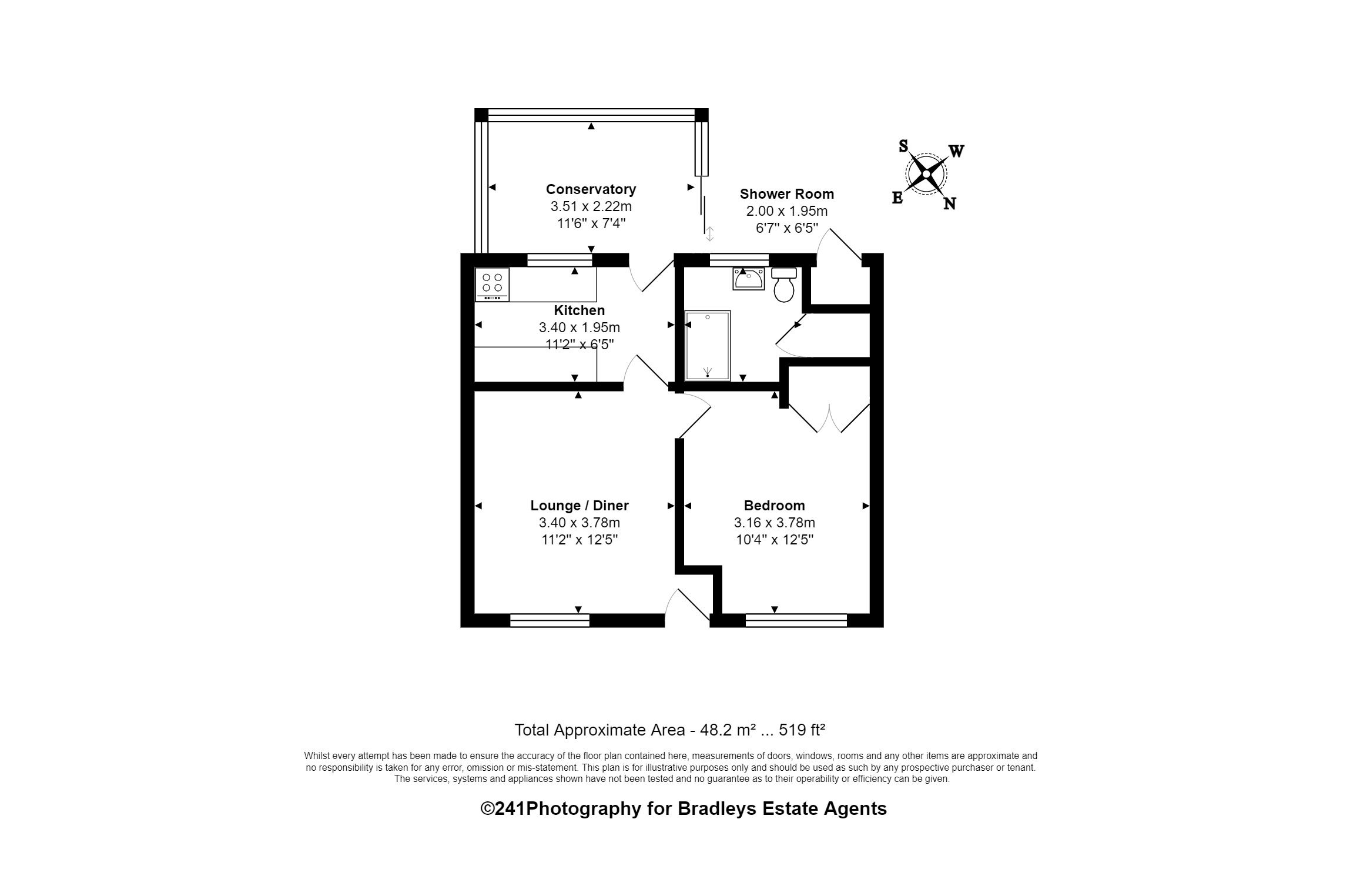 1 bed terraced bungalow for sale in St. Therese Close, Callington