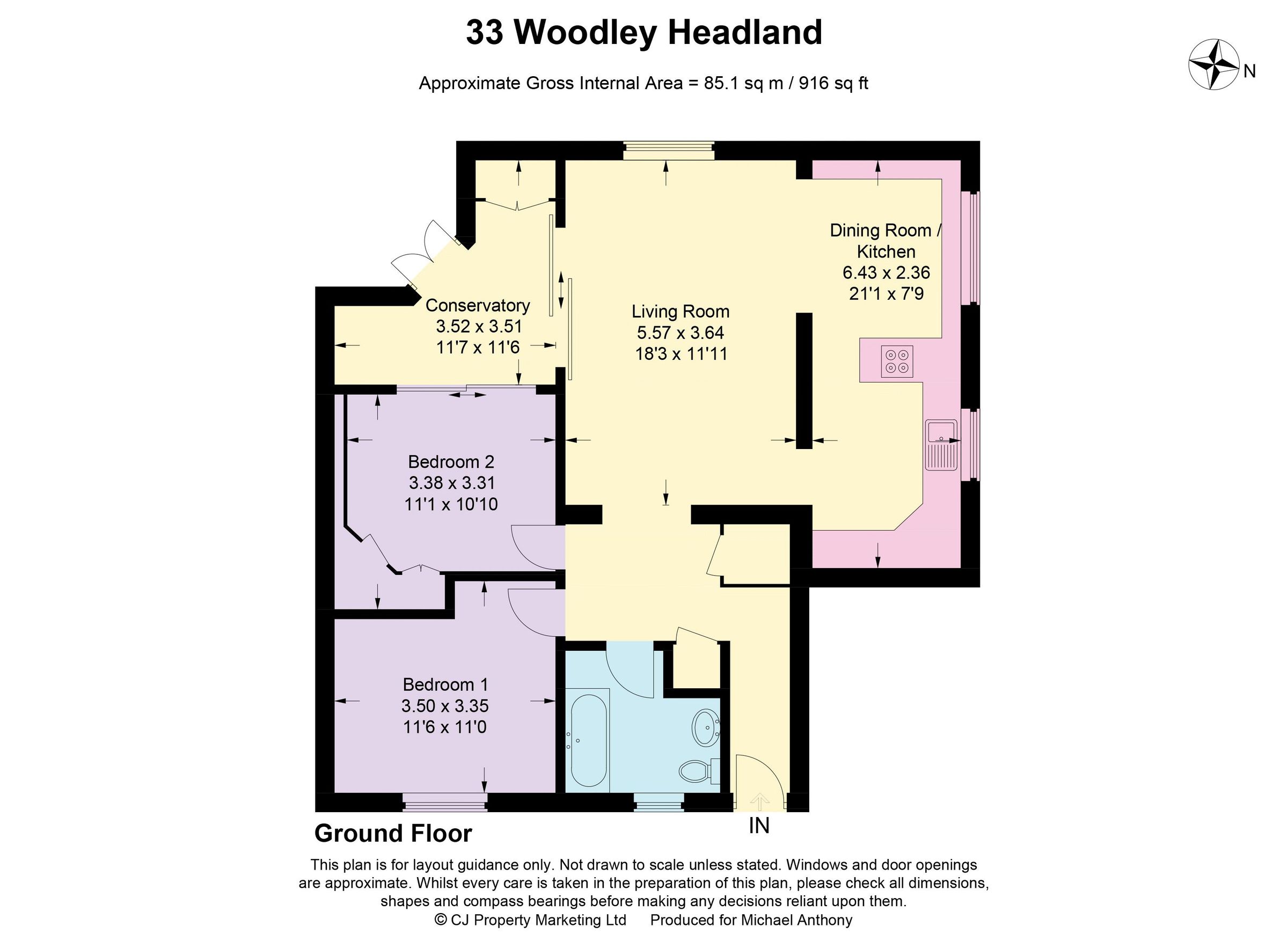 2 bed property for sale in Woodley Headland, Peartree Bridge, Milton Keynes MK6 Zoopla