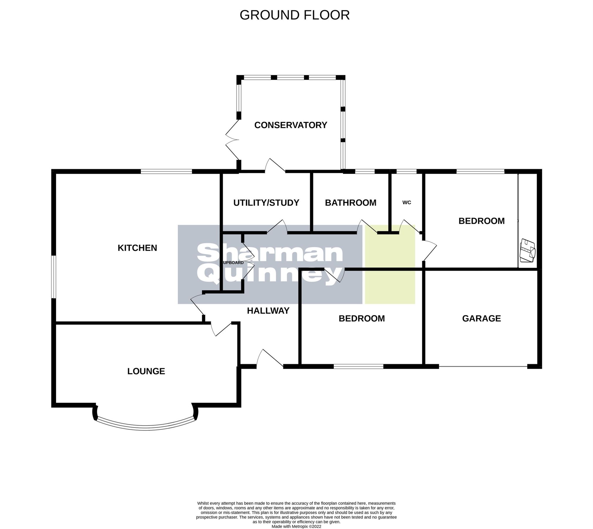 2 bed detached bungalow for sale in The Chase, Leverington Road