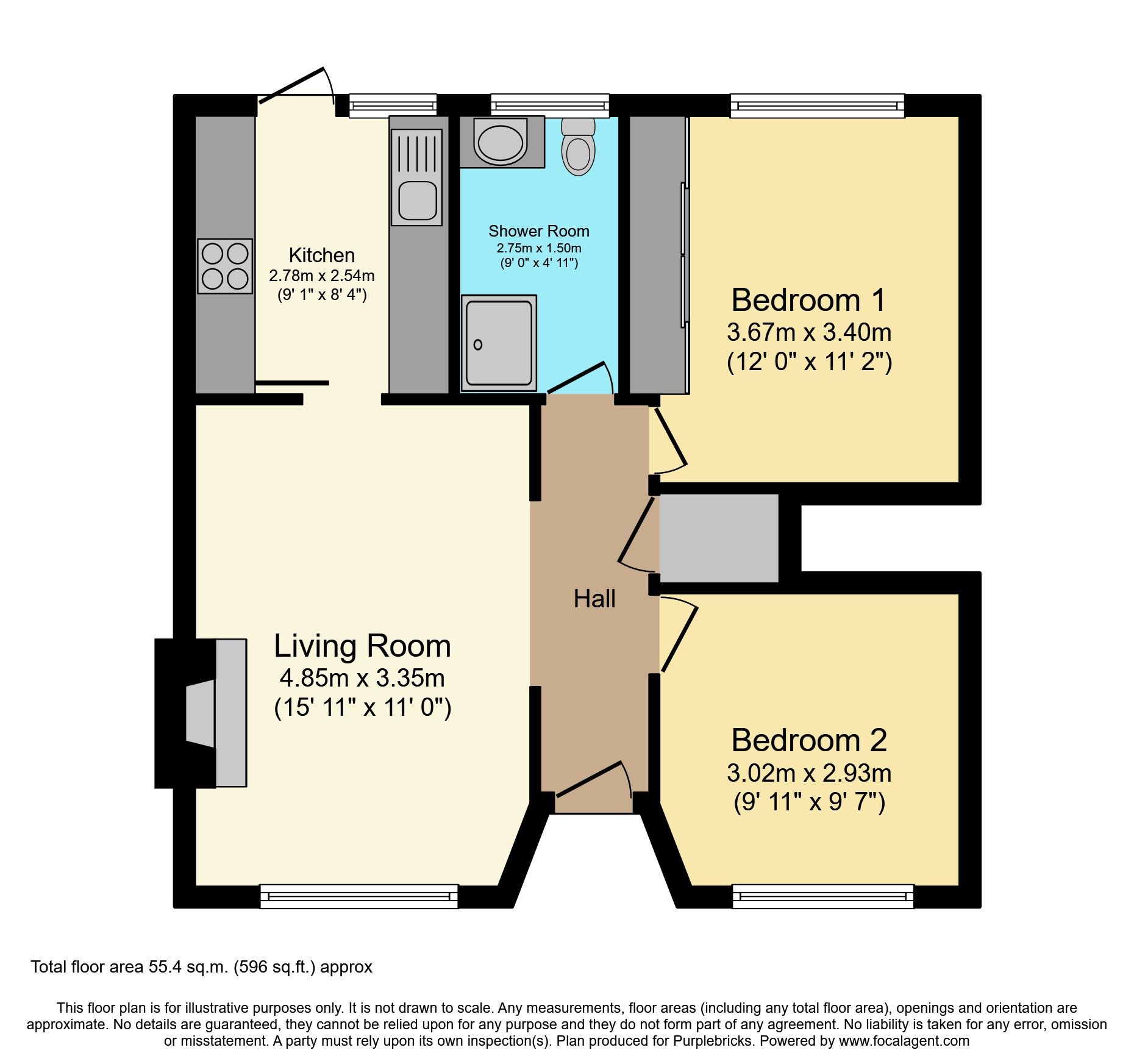 2 bed for sale in Monks Close, Enfield EN2 Zoopla