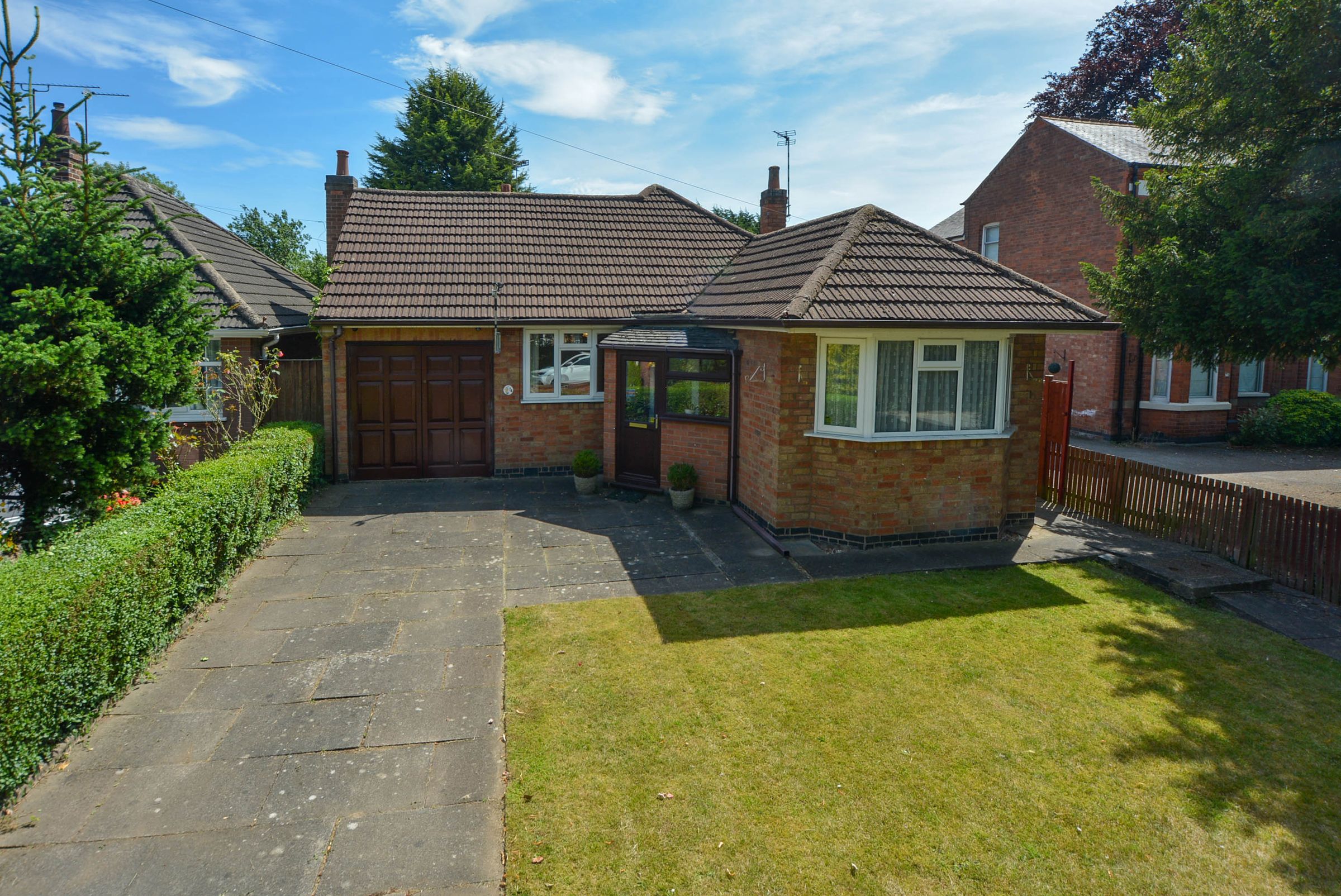 2 bed detached bungalow for sale in Granville Road, Wigston, Leicester