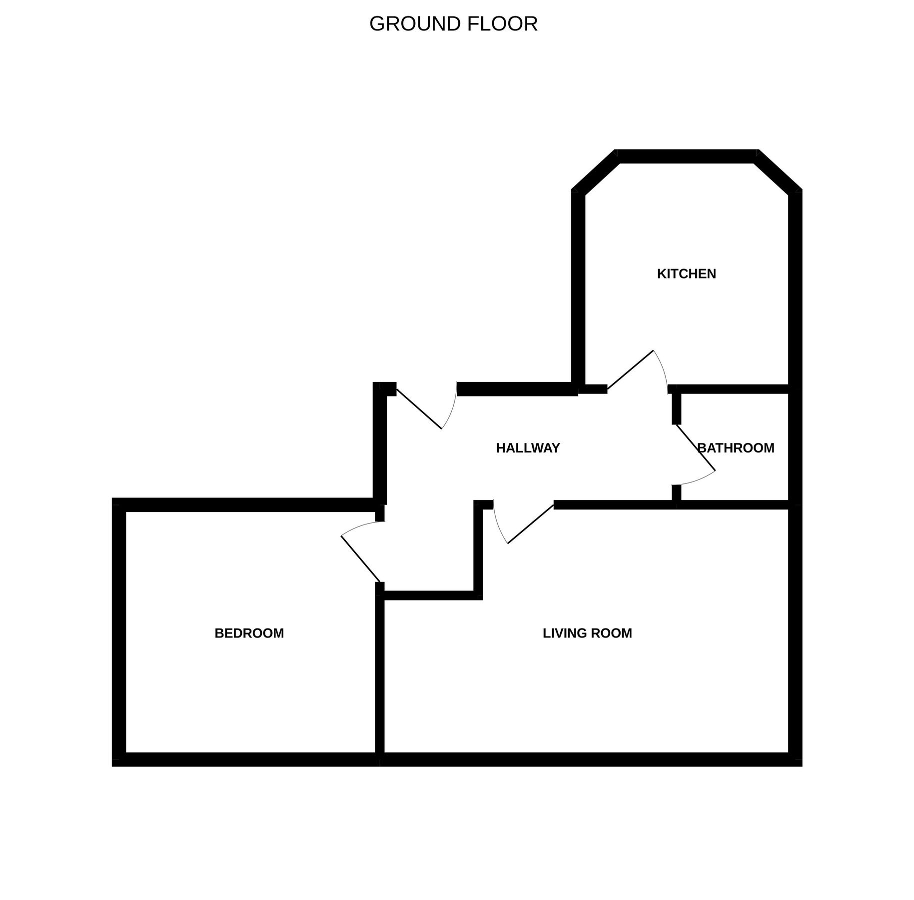 1 bed flat for sale in 7A Richmond Terrace, Harrowden Road, Central