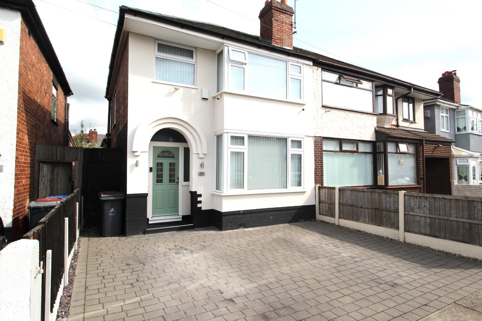 3 bed semidetached house for sale in Ashbourne Crescent, Huyton