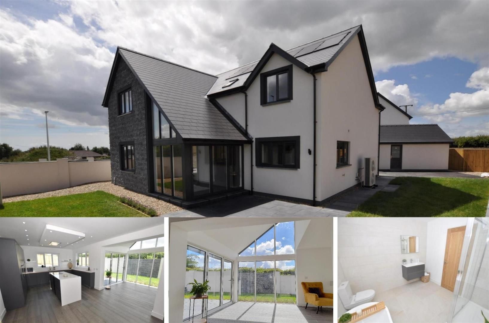 New home, 4 bed detached house for sale in Llys Llewelyn, Peniel