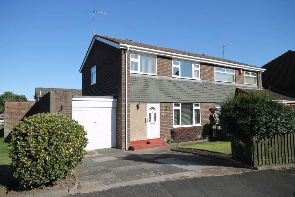 3 bed semidetached house for sale in Ashbrooke Drive, Ponteland