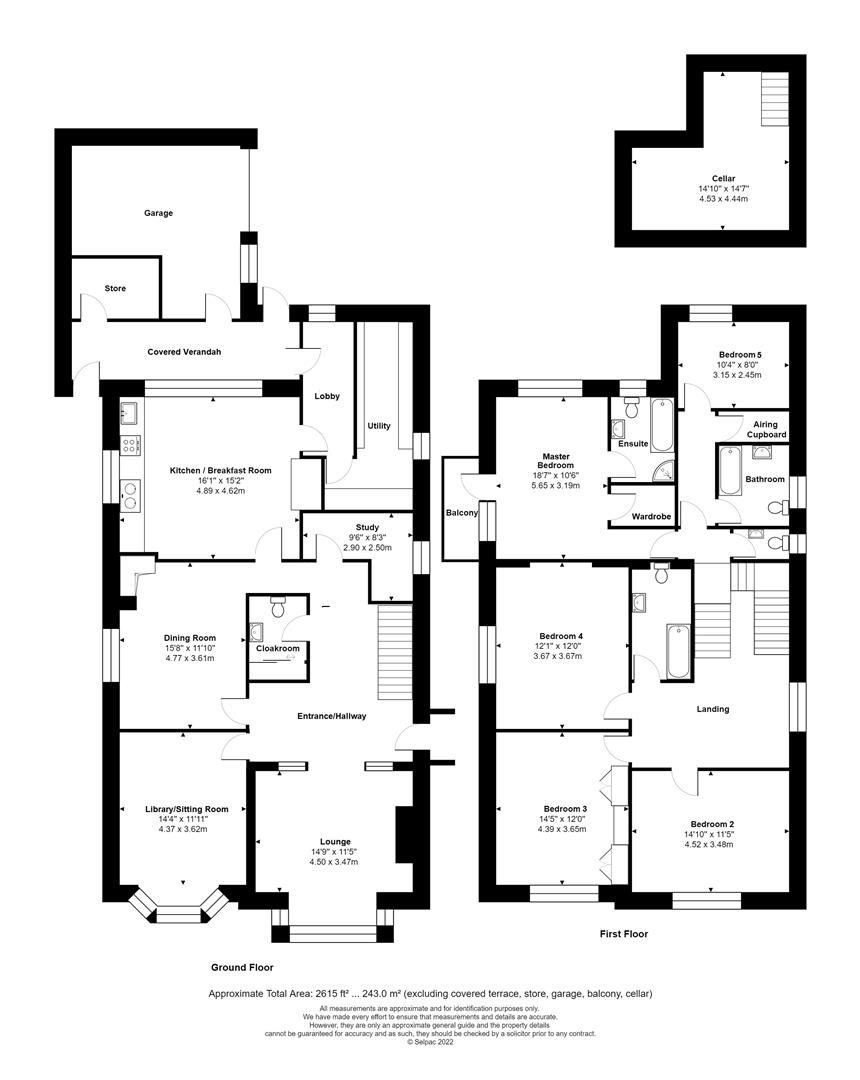 5 bed detached house for sale in Hazel Lodge, 86 Newton Road, Mumbles