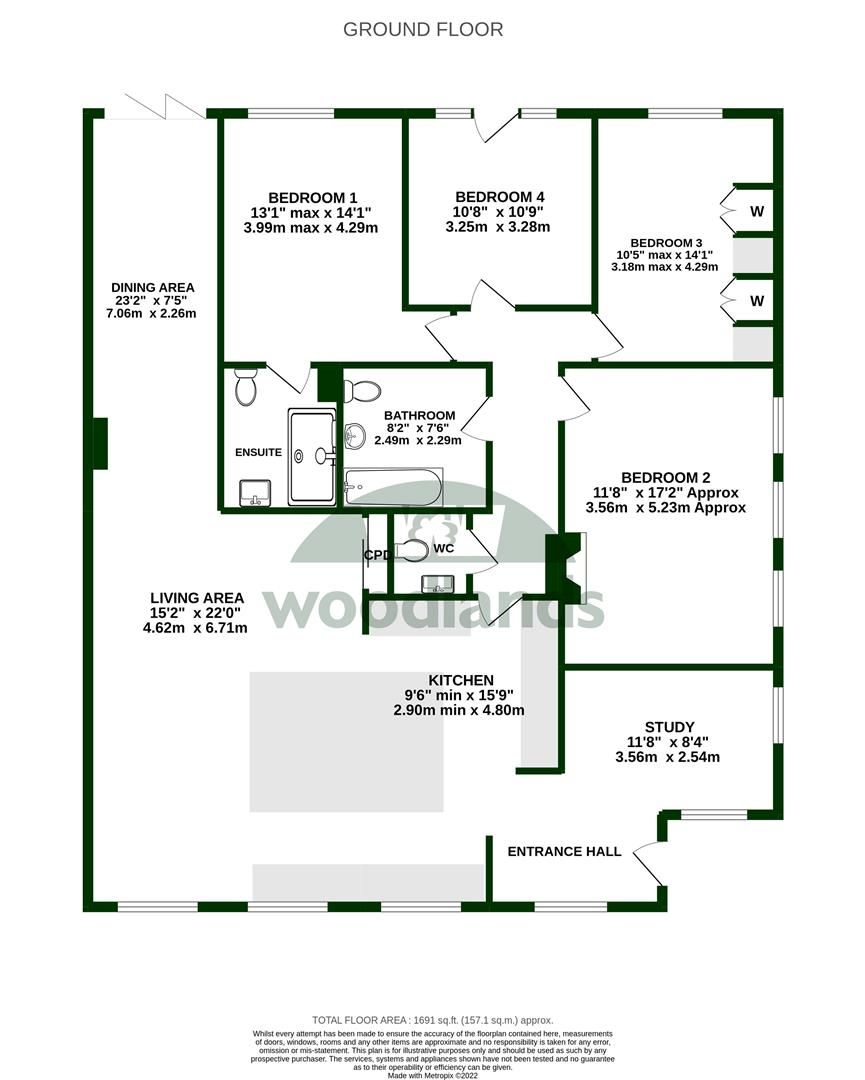 4 bed detached bungalow for sale in Gaggle Wood, Mannings Heath, Horsham RH13 Zoopla