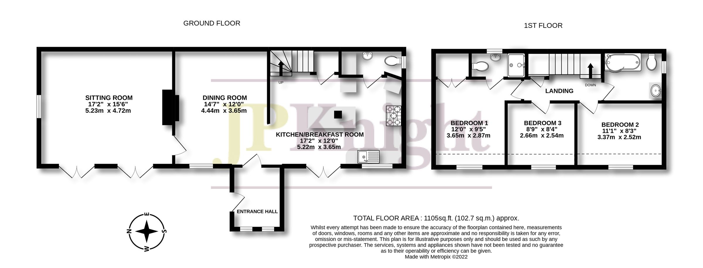 3 bed detached house for sale in Littleworth Road, Benson, Wallingford