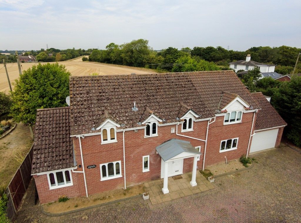 4 bed detached house for sale in Norwich Road, Little Stonham