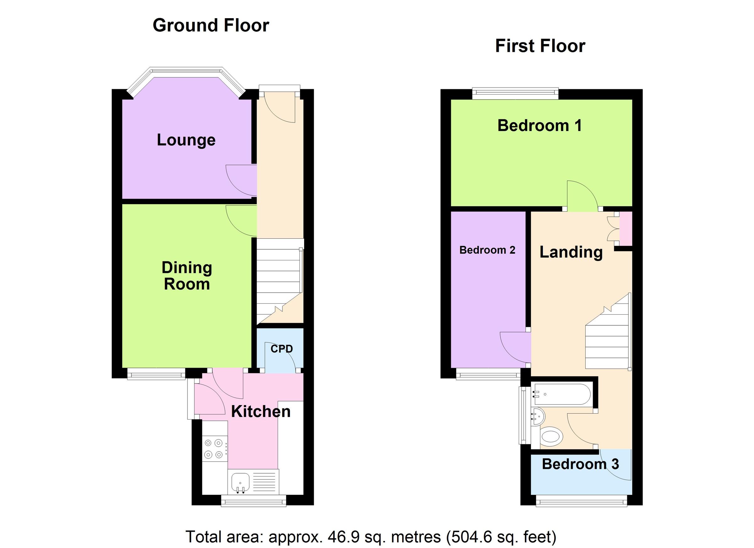 3 bed terraced house to rent in Clarence Avenue, Balby, Doncaster DN4
