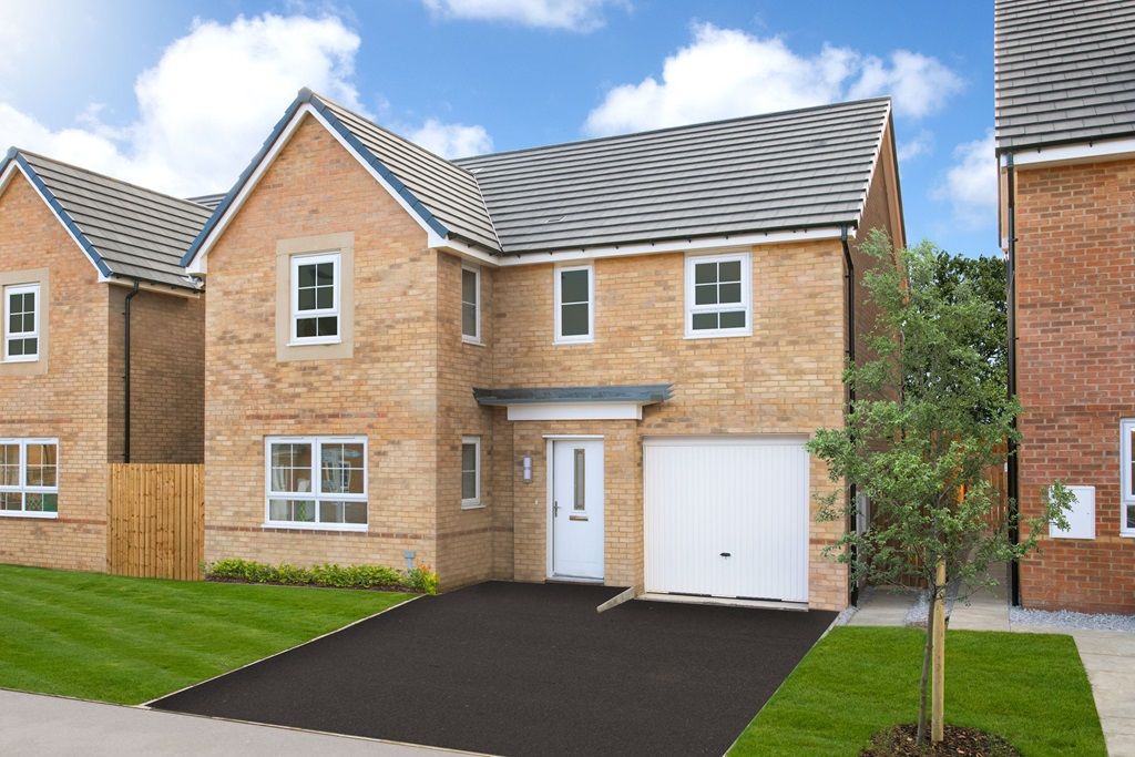 New home, 4 bed detached house for sale in "Halton" at Bradford Road