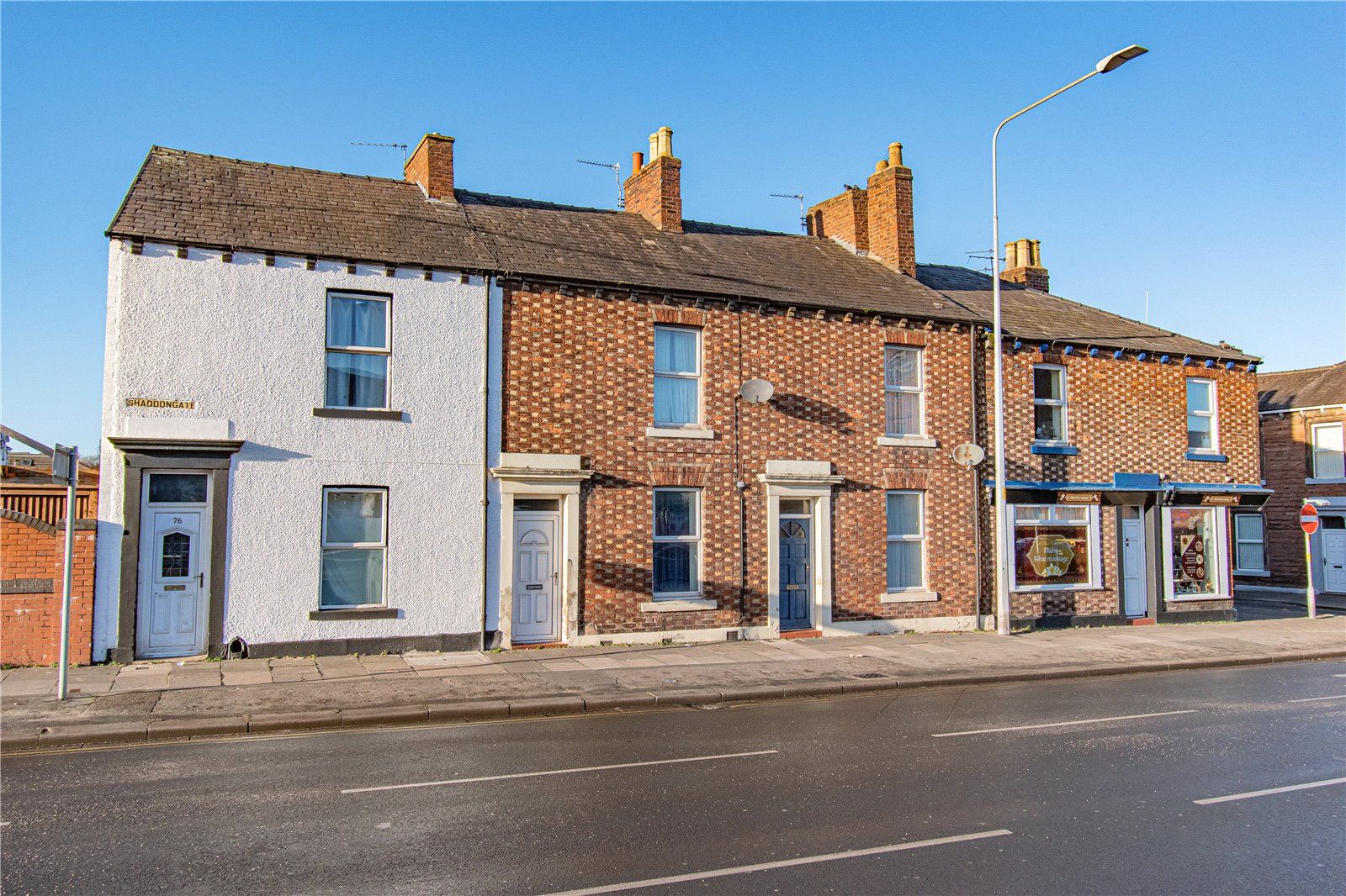 2 bed terraced house for sale in 74 Shaddongate, Carlisle, Cumbria CA2