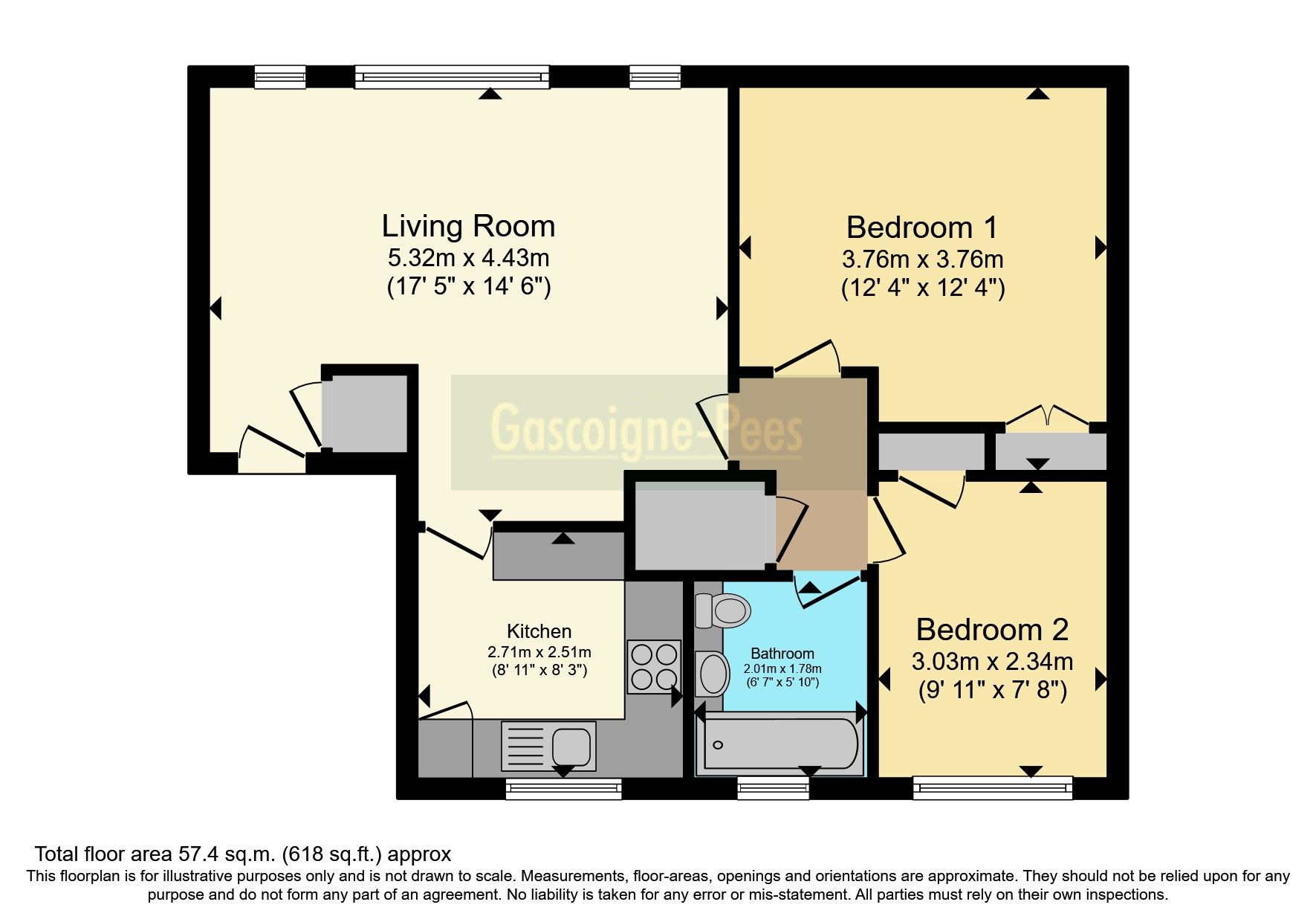 2 bed flat for sale in Brantwood Court, West Byfleet, Surrey KT14 Zoopla