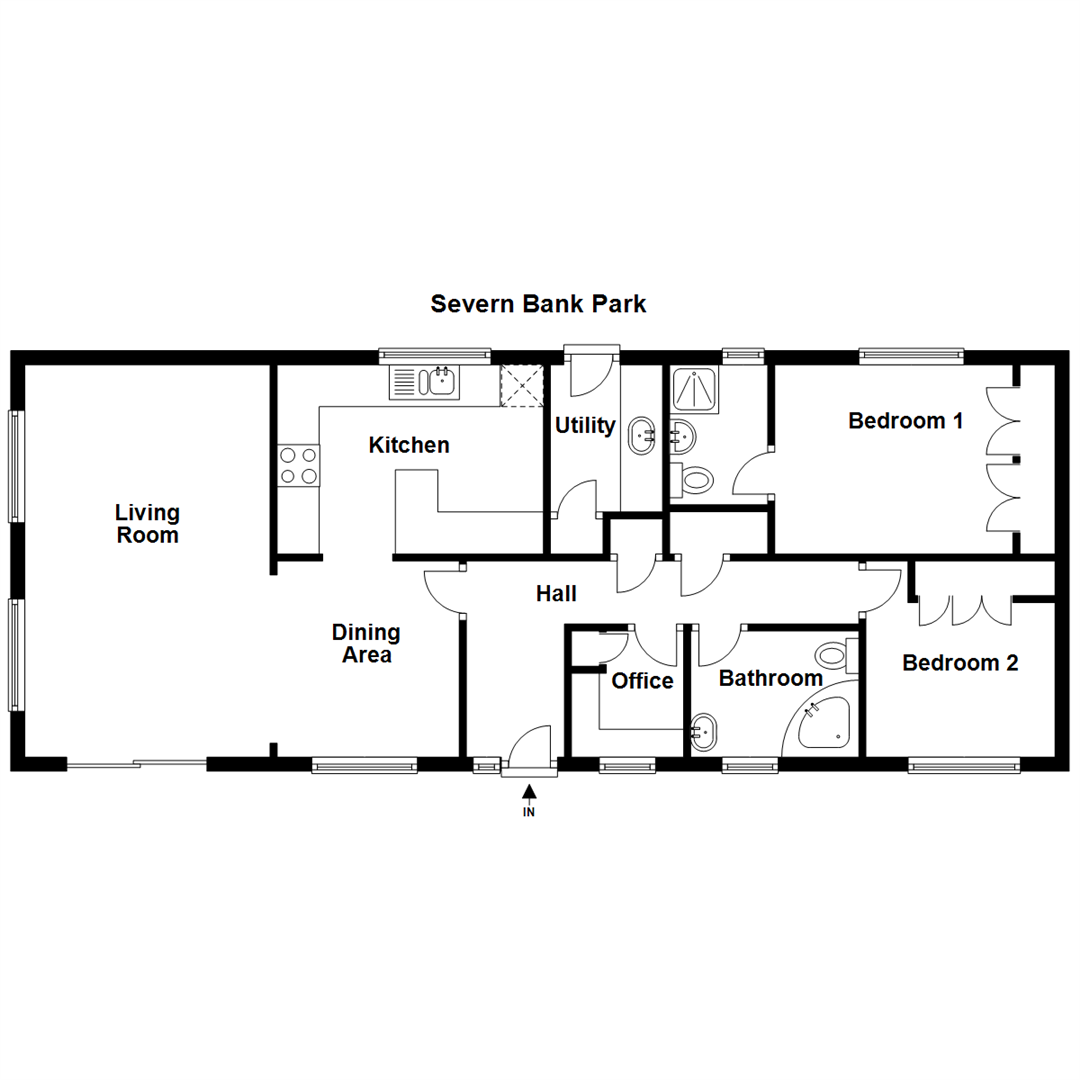2 bed mobile/park home for sale in Severn Bank Park, StourportOn