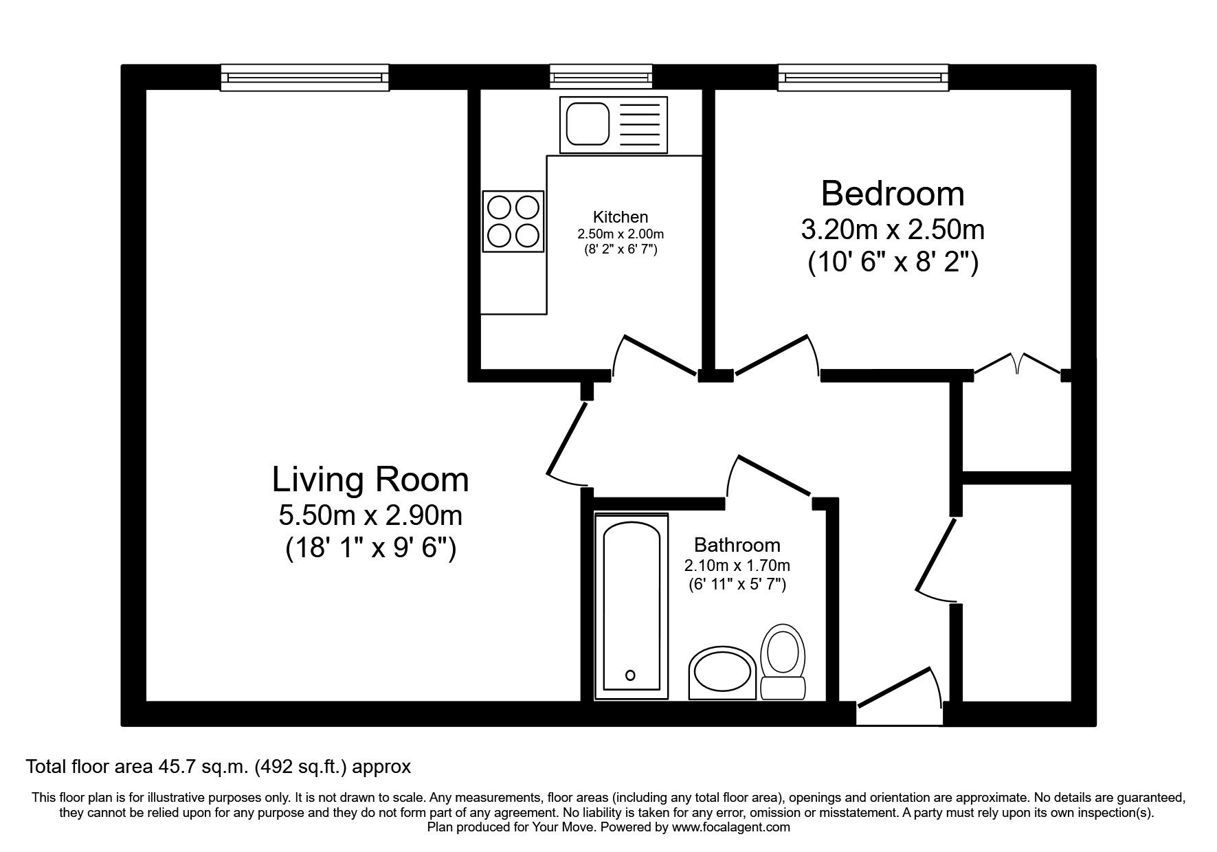 1 bed flat for sale in Sturry Court Mews, Sturry Hill, Sturry