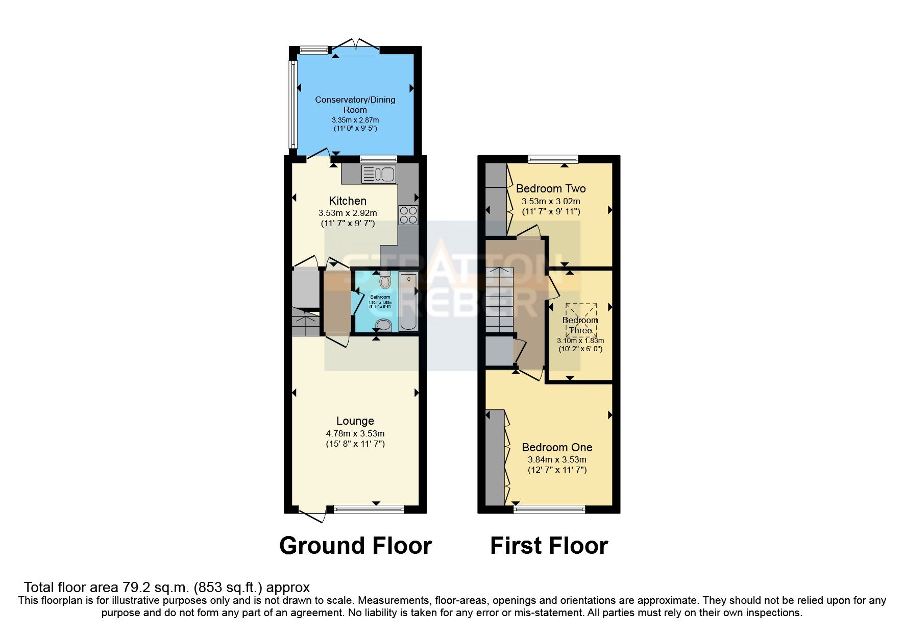 3 bed terraced house for sale in Trenarren View, St. Austell PL25 Zoopla
