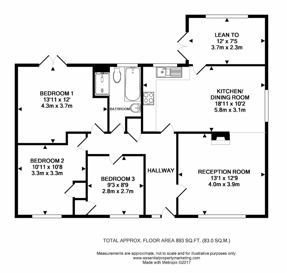 3 bed bungalow to rent in Otford Lane, Halstead, Sevenoaks TN14 Zoopla