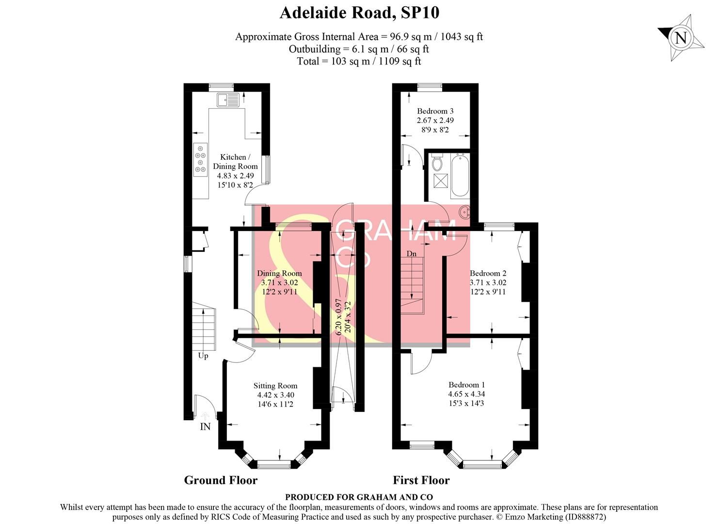 3 bed detached house for sale in Adelaide Road, Andover SP10 Zoopla