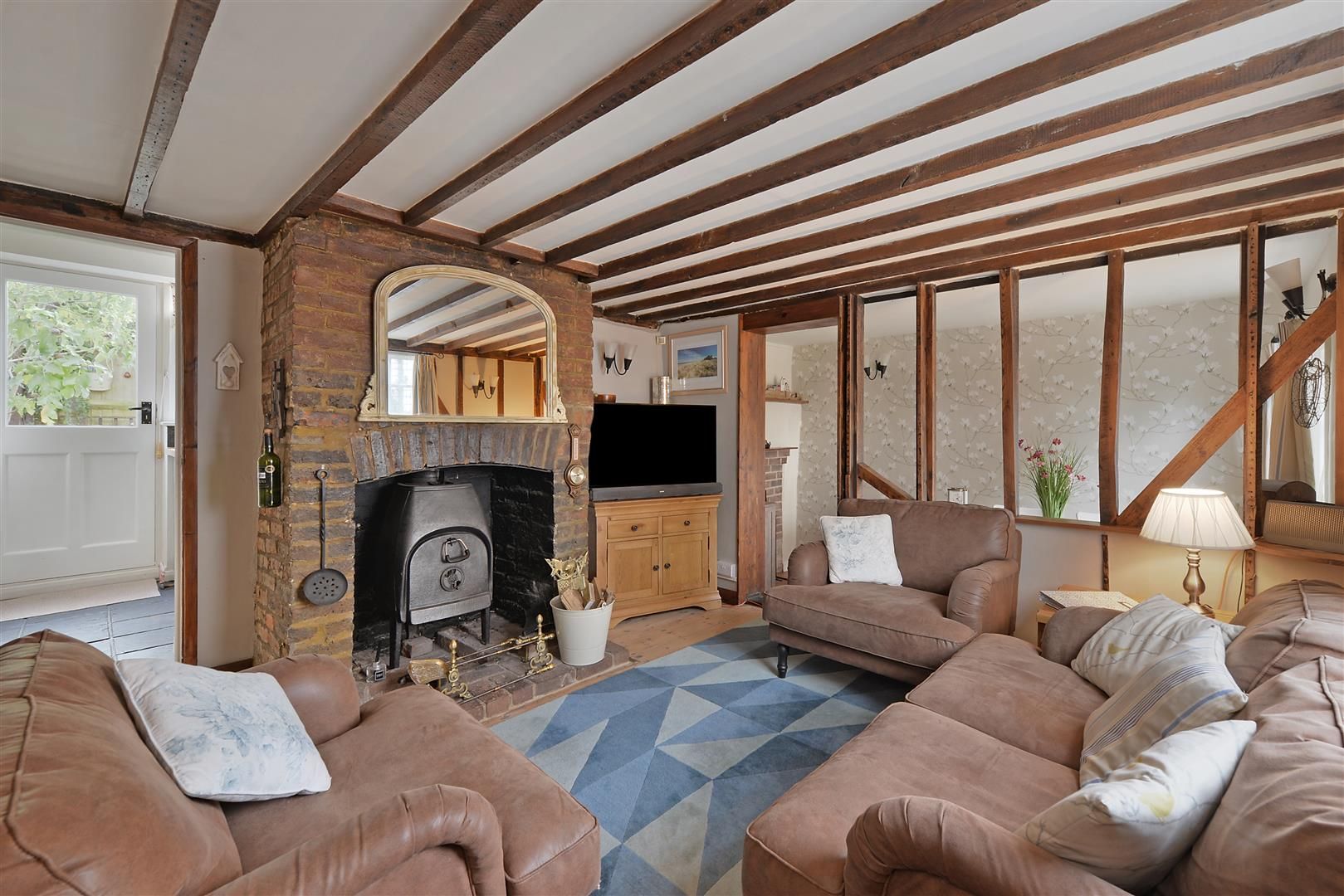 2 bed terraced house for sale in Tibbs Court Lane, Matfield, Tonbridge