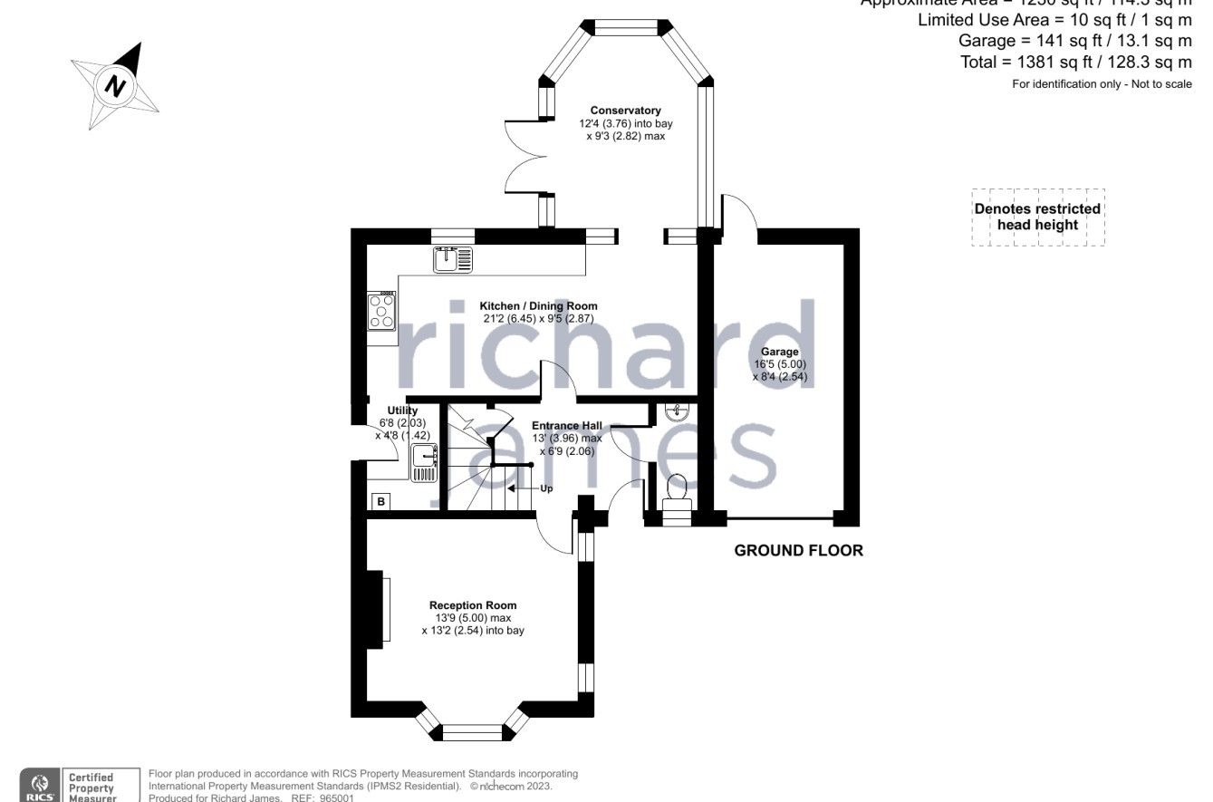 4 bed detached house for sale in Tower Road, Peatmoor, Swindon