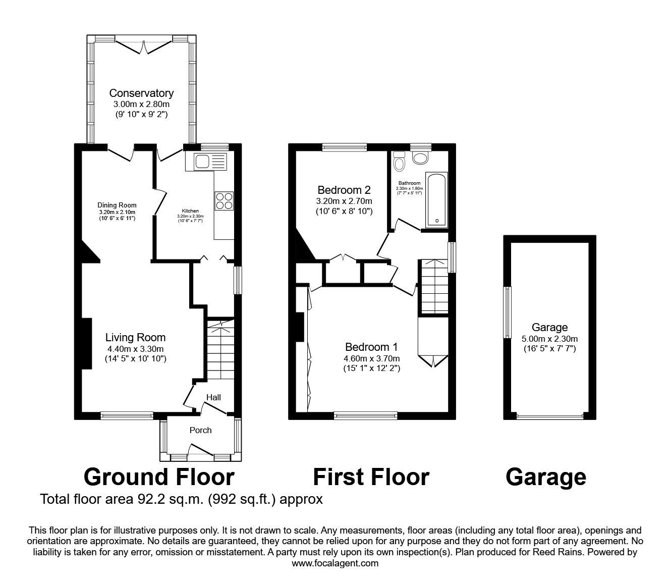 2 bed end terrace house for sale in Winchester Road, Stretford