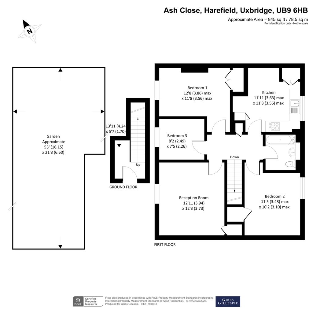 3 bed for sale in Ash Close, Harefield, Uxbridge UB9 Zoopla