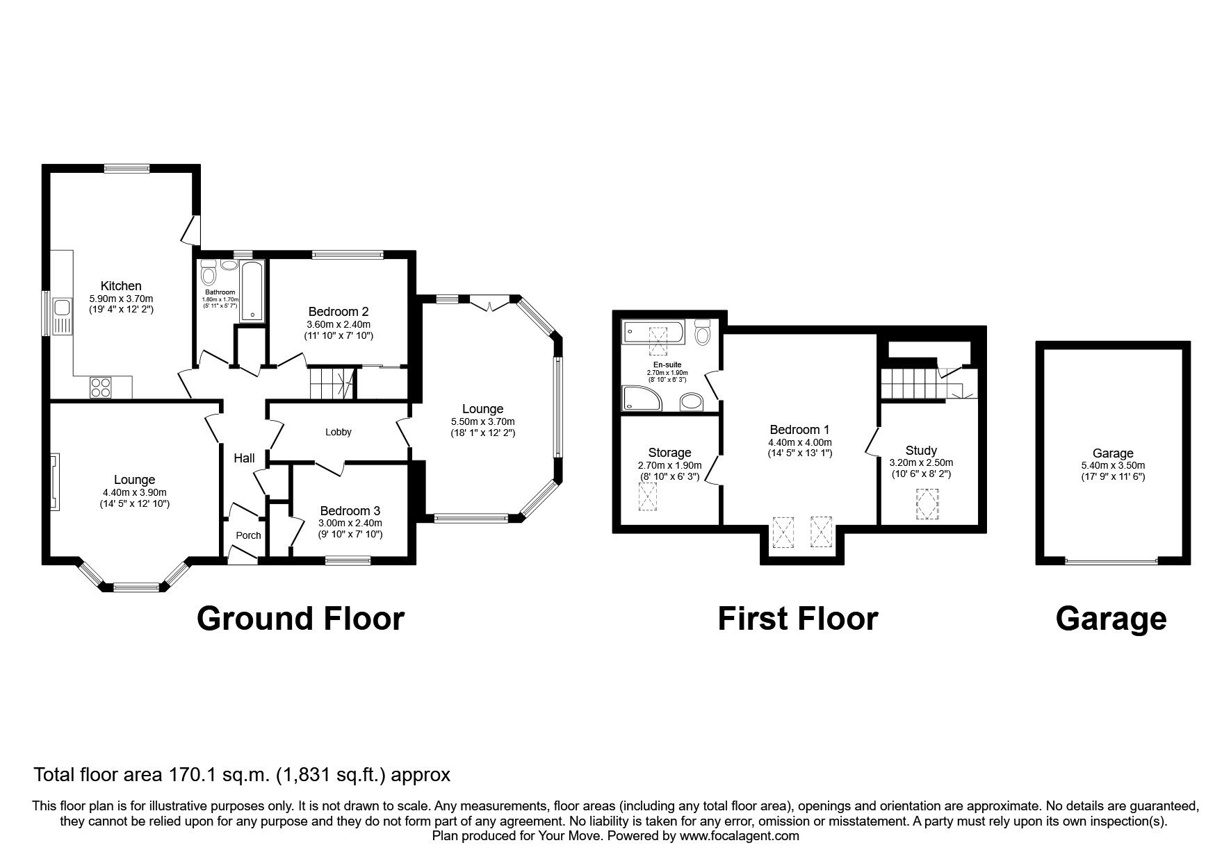 3 bed detached house for sale in Rosehill Road, Montrose, Angus DD10 Zoopla