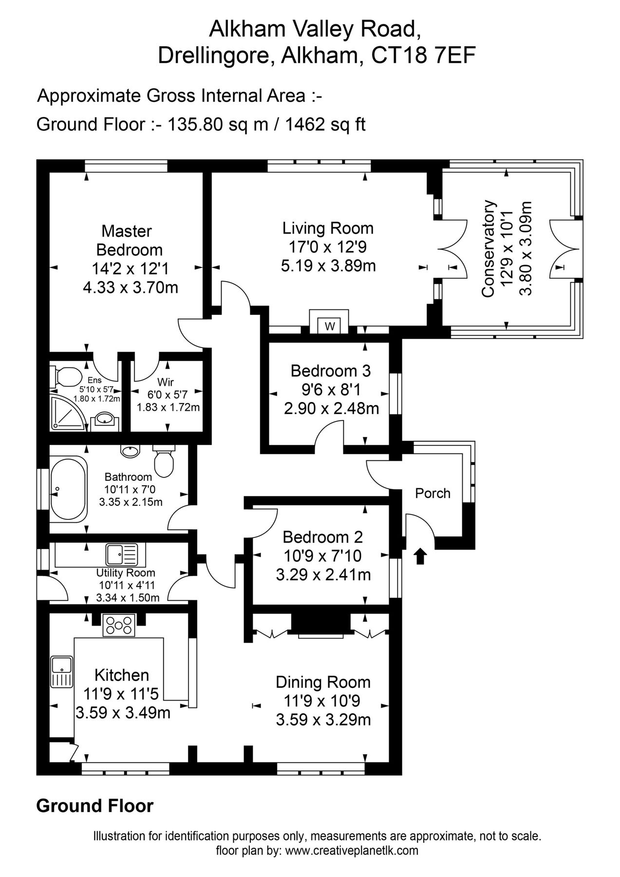 3 bed bungalow for sale in Alkham Valley Road, Drellingore, Alkham CT18