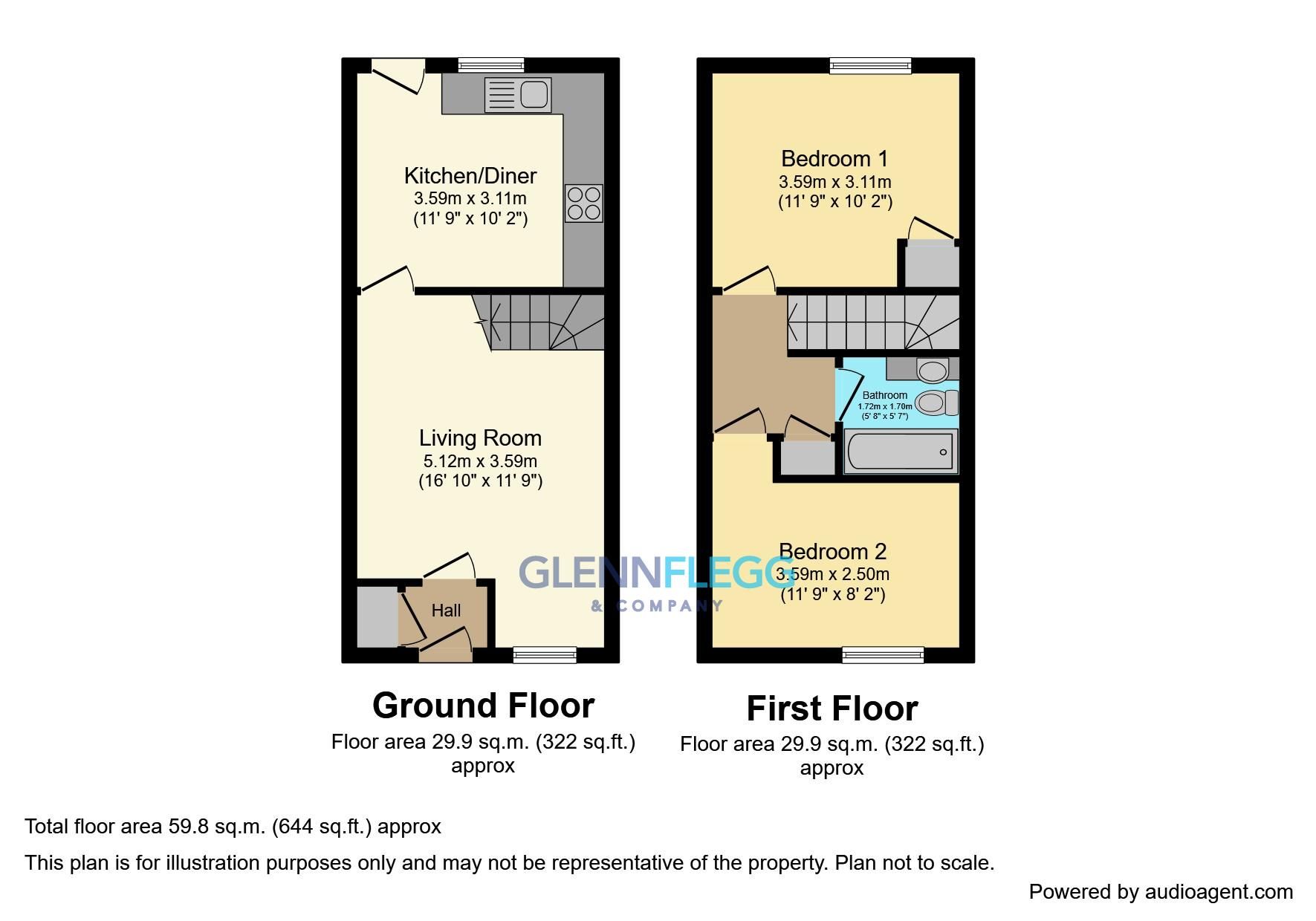 2 bed terraced house for sale in Haig Drive, Cippenham, Slough SL1 Zoopla