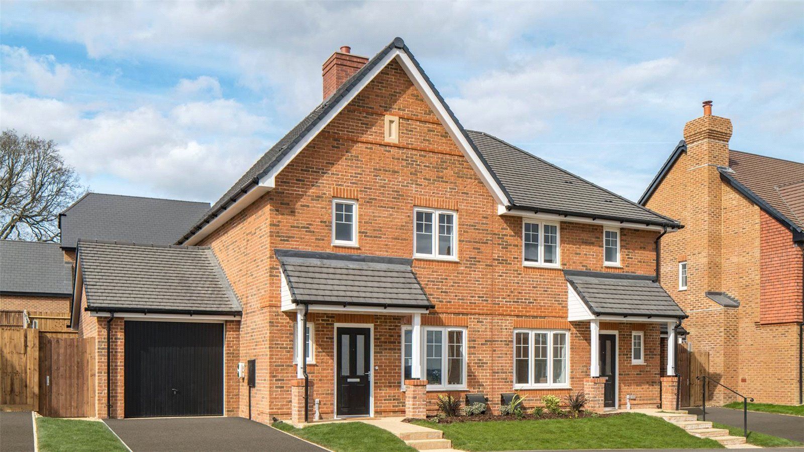 New home, 3 bed detached house for sale in Folly Heights, Farnham