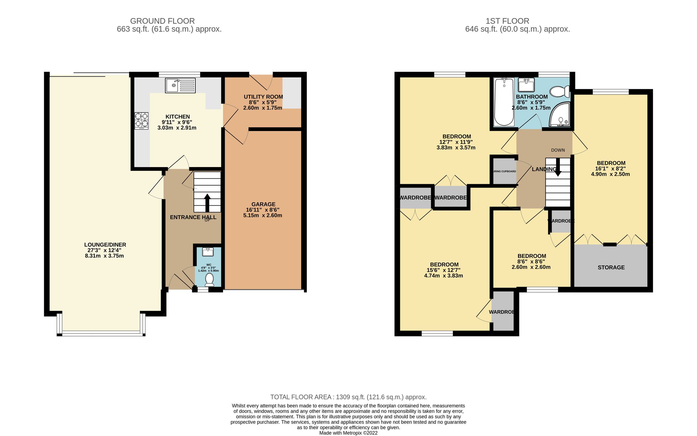 4 bed linkdetached house for sale in Portway Close, Reading, Berkshire