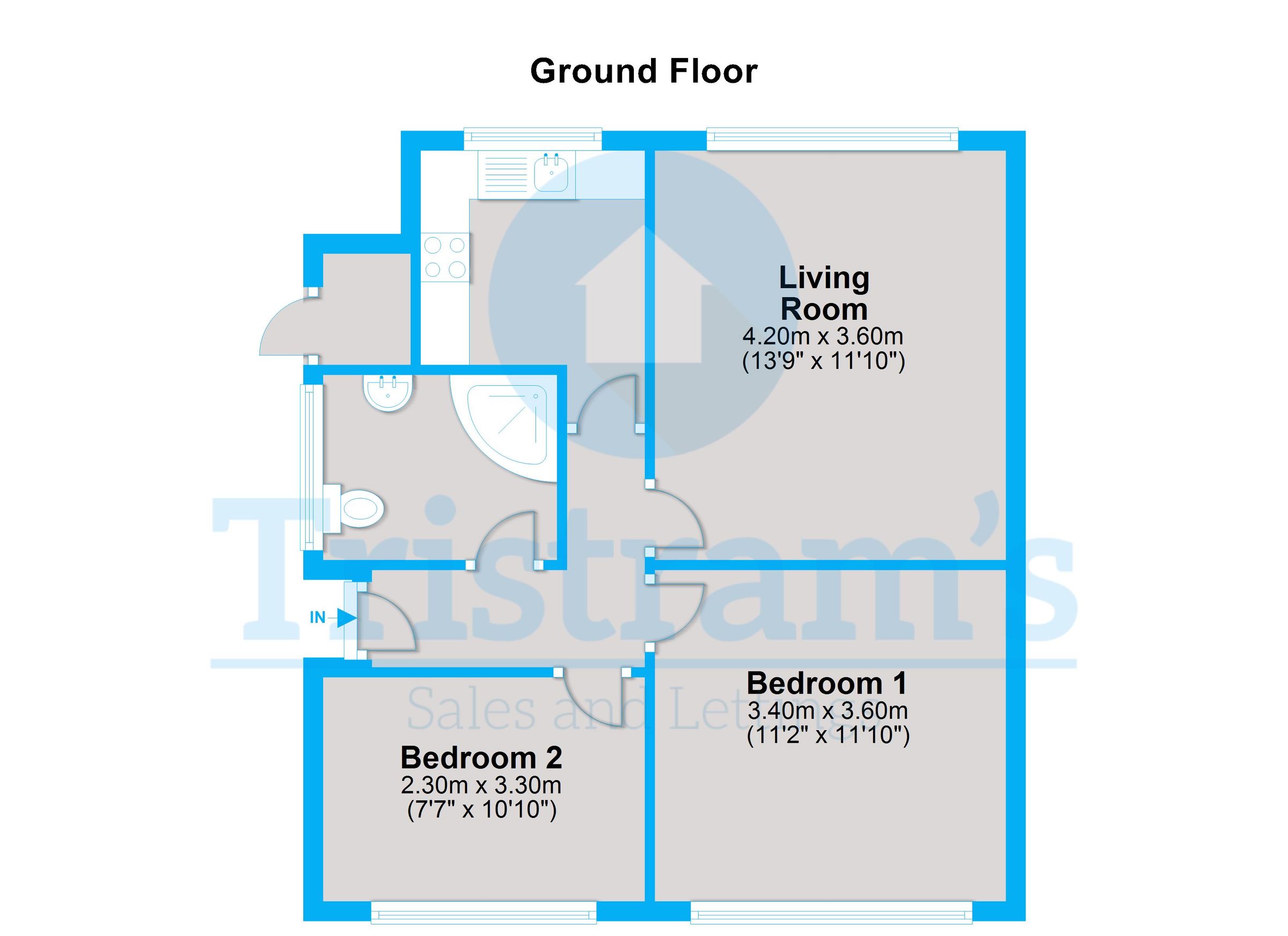 2 bed to rent in Brampton Drive, Stapleford, Nottingham NG9