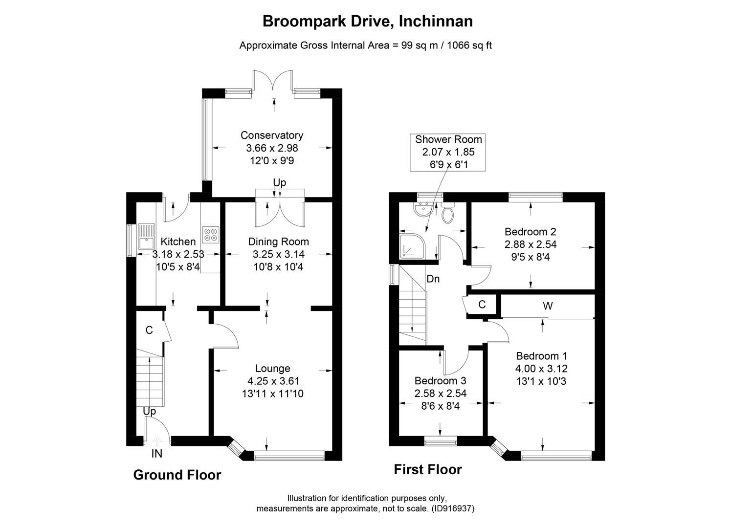 3 bed semidetached house for sale in Broompark Drive, Inchinnan, Renfrew PA4 Zoopla