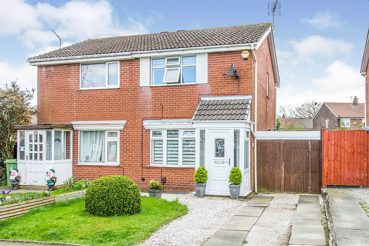 2 bed semidetached house to rent in Churchfield, Shevington, Wigan