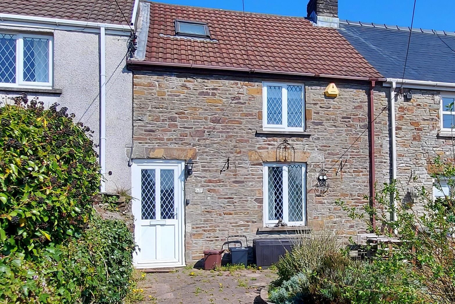 3 bed terraced house for sale in White Hart Cottage, Llangynwyd