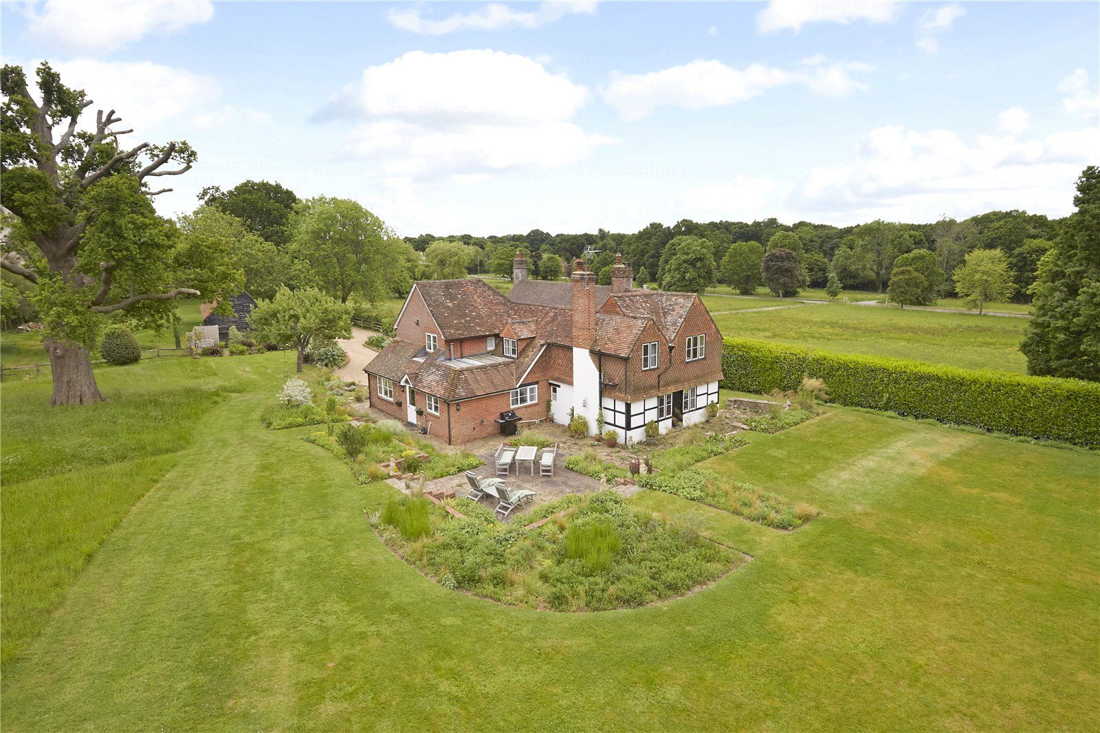 5 bed detached house for sale in The Green, Ewhurst, Cranleigh, Surrey