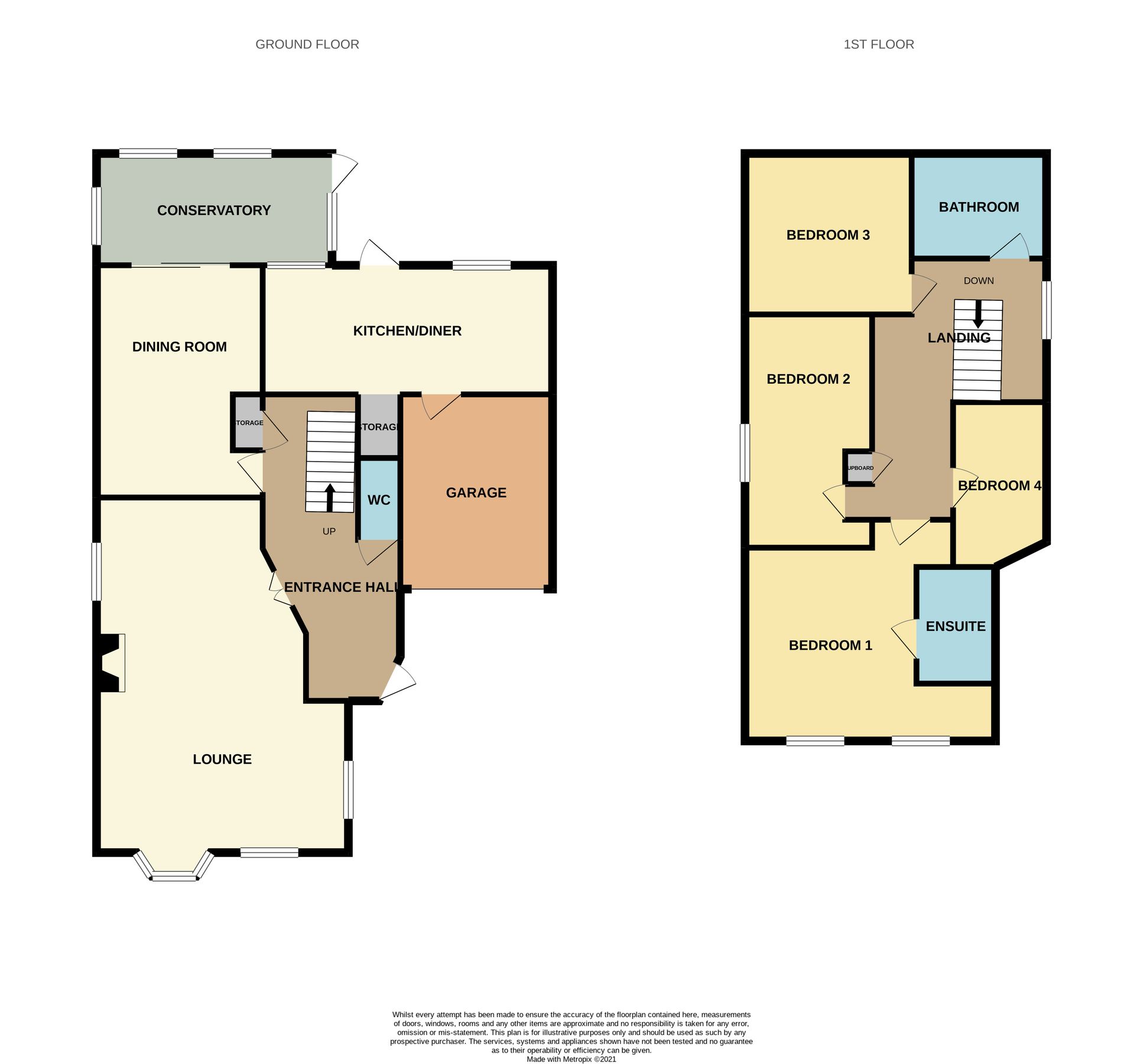 4 bed detached house to rent in Grampian Way, Oulton, Lowestoft NR32