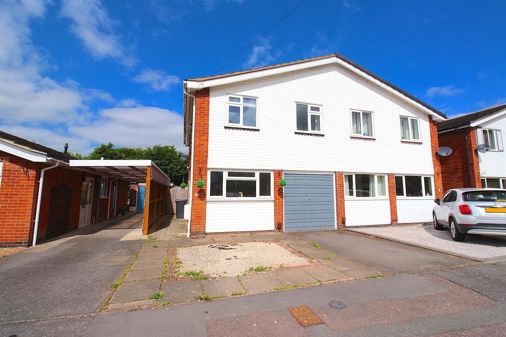 3 bed semidetached house for sale in Avenue Close, Queniborough