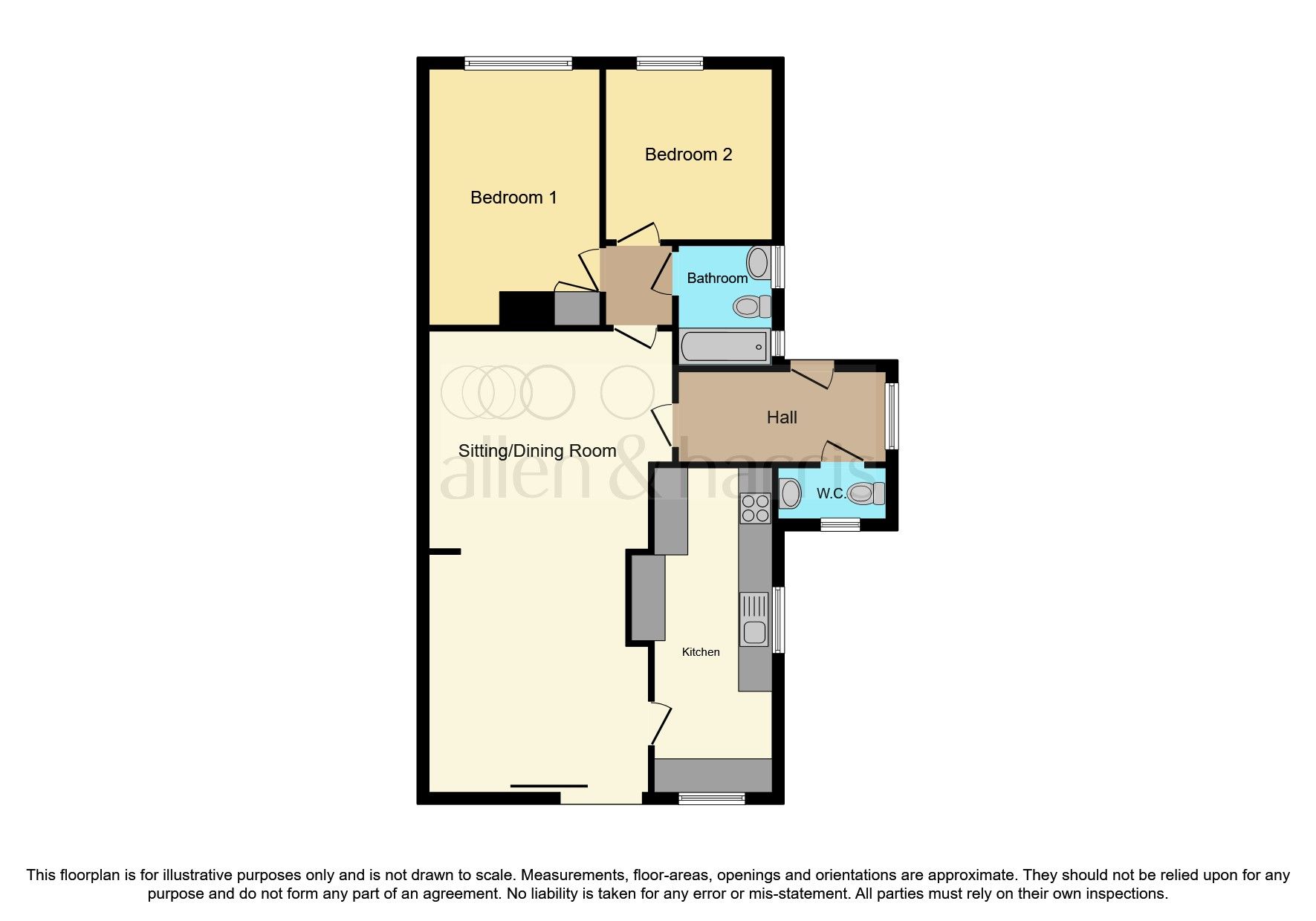 2 bed semidetached bungalow for sale in Tellcroft Close, Corsham SN13 Zoopla