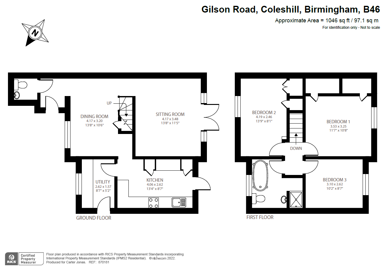 4 bed semidetached house to rent in Gilson Road, Coleshill, Birmingham