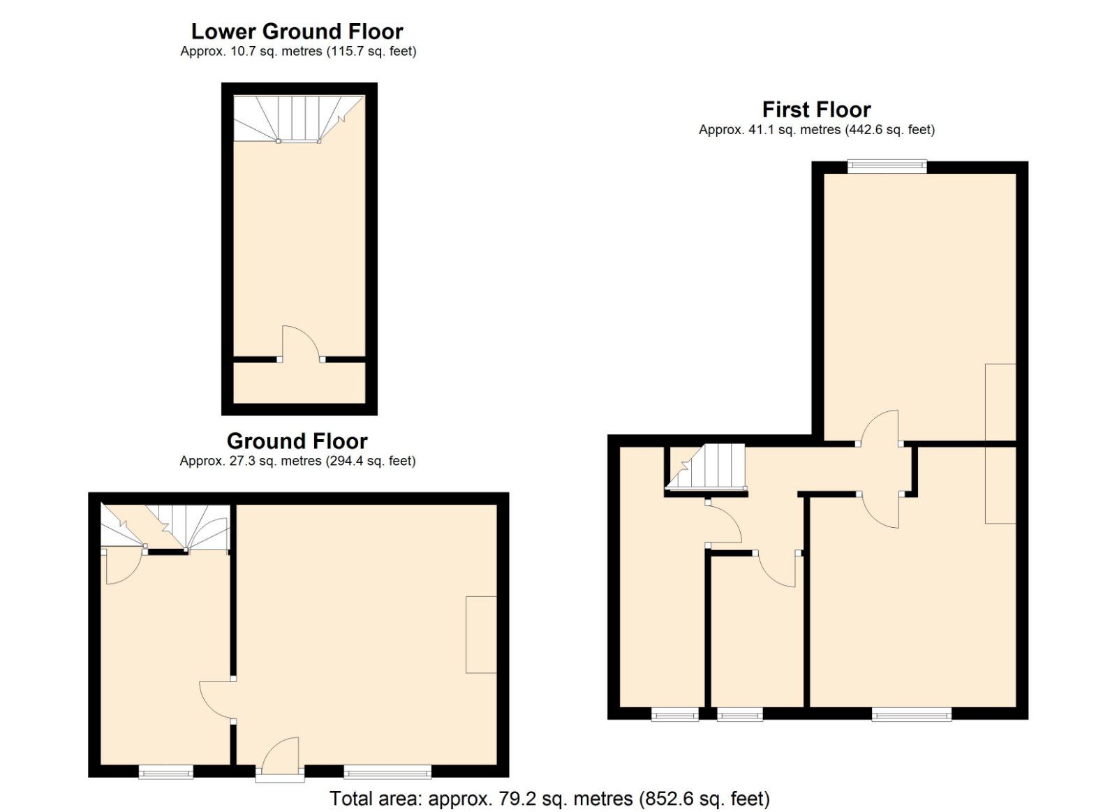 3 bed terraced house for sale in Rose Place, Luddendenfoot, Halifax HX2