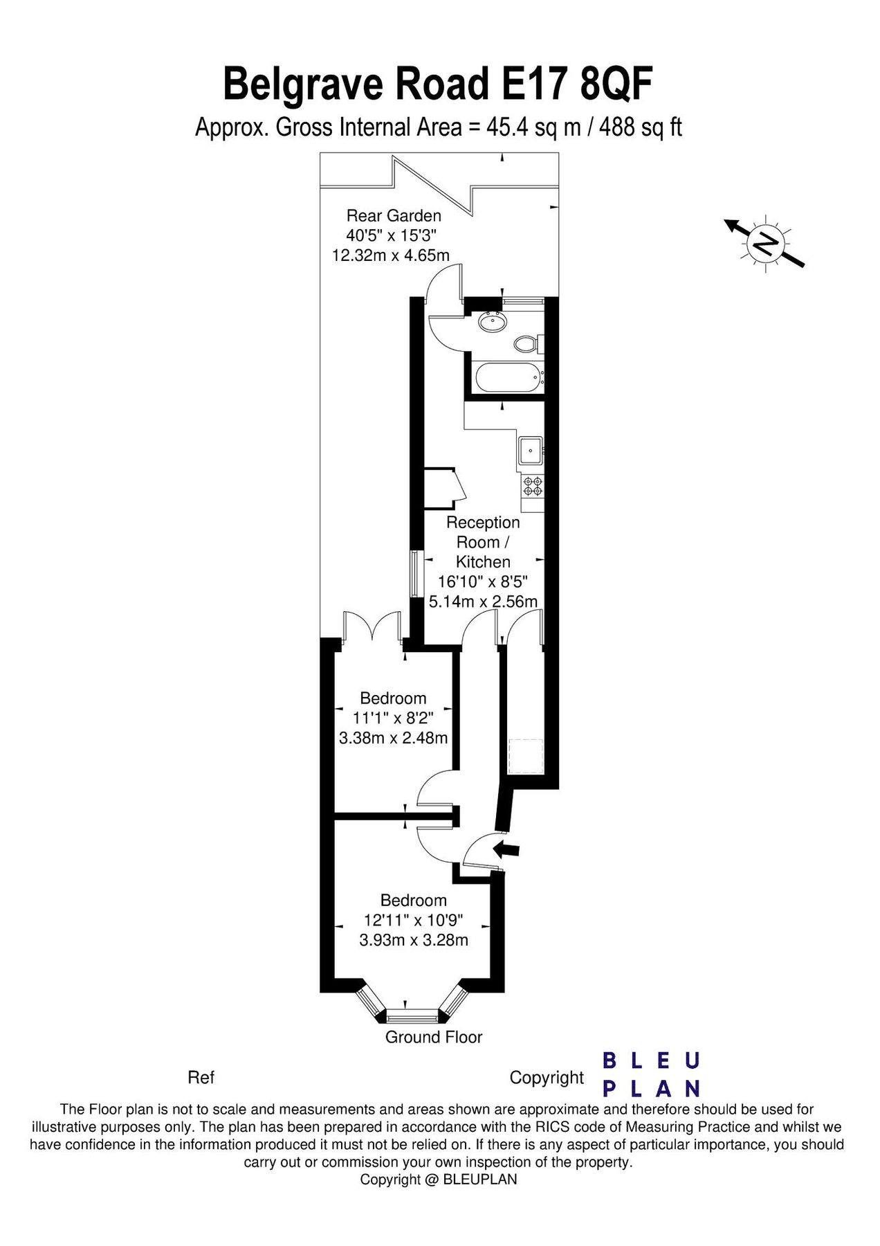 1 bed flat for sale in Belgrave Road, London E17 Zoopla