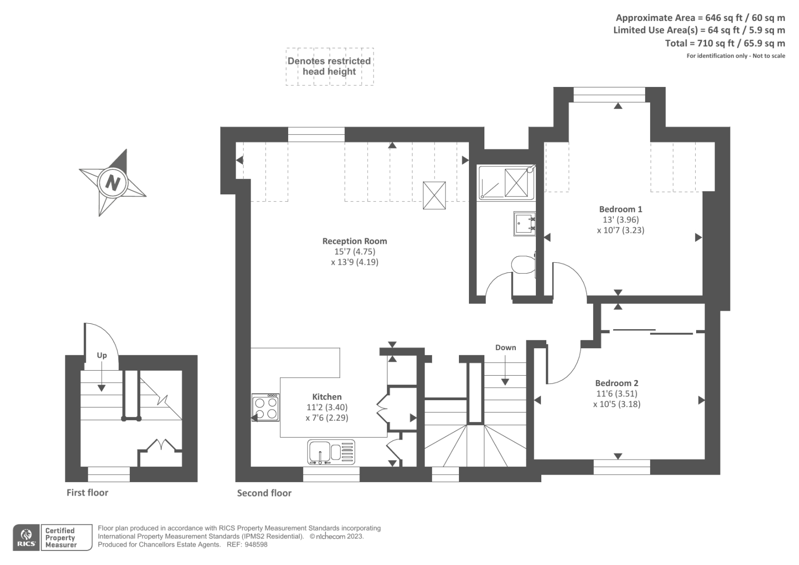 2 bed flat for sale in High EN5 Zoopla