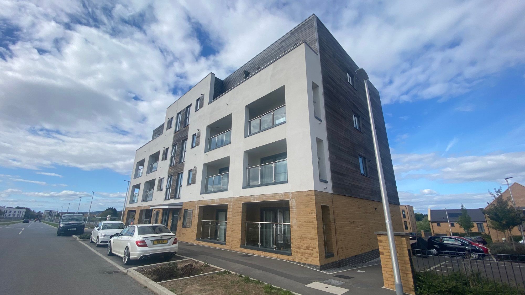 New home, 2 bed flat for sale in Cranwell Road, Locking Parklands