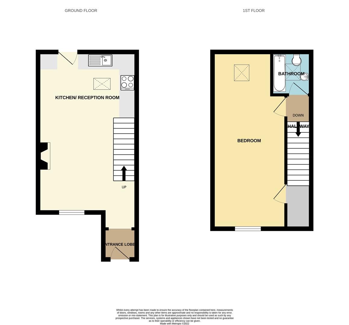 1 bed terraced house to rent in Reading Room Mews, Kennford, Exeter EX6