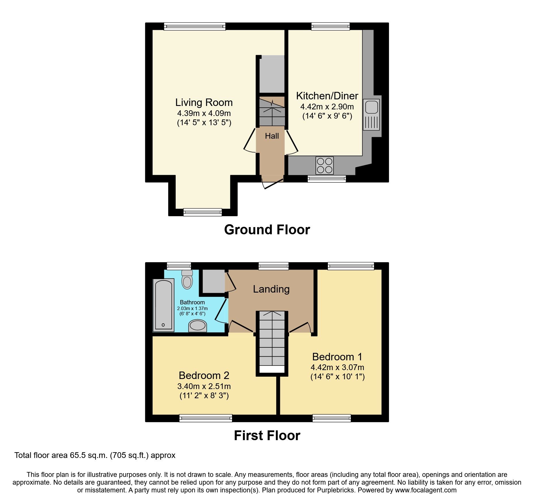 2 bed semidetached house for sale in Ecton Park Road, Northampton NN3